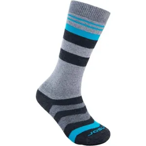 Sensor SLOPE MERINO Detské ponožky, sivá, veľkosť #4549468