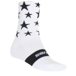 Sensor STARS Cyklistické ponožky, biela, veľkosť #446143