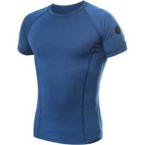 Sensor MERINO AIR Pánske termo tričko, modrá, veľkosť #8139616