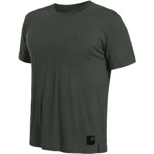 Sensor MERINO AIR Pánske tričko, khaki, veľkosť #6829094