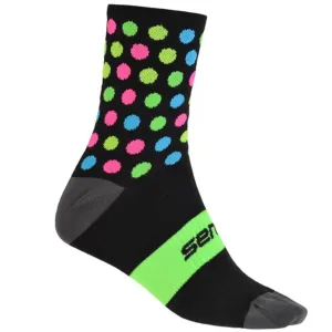 Ponožky Sensor Dots čierna / multi 18100047 3/5 UK