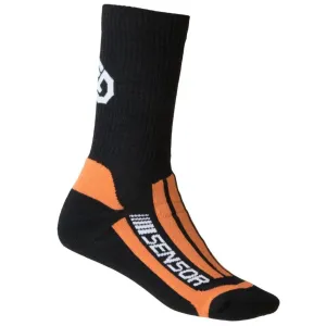 Sensor Treking Merino Funkčné ponožky ZK1065674 čierna/oranžová 9/11