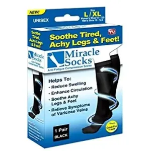 Senzanakupy Kompresné zdravotné podkolienky Miracle Socks