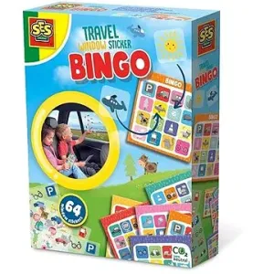 Ses Cestovní hra Bingo – lepenie obrázkov na okno auta