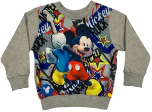 Setino Chlapčenská mikina - Mickey Mouse modrá Veľkosť - deti: 104