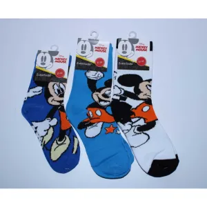 Setino Sada 3 párov detských ponožiek - Mickey Mouse mix Veľkosť ponožiek: 31-34 #5716610