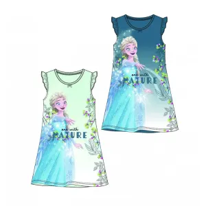 Setino Dievčenské šaty - Frozen nature, modré Veľkosť - deti: 110