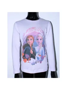 Setino Dievčenské tričko s dlhým rukávom - Frozen svetlofialové Veľkosť - deti: 140 #7027927