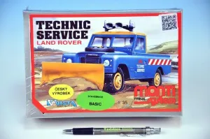 Monti 01 Technic service Land rover Stavebnica 1: 3 v krabici 22x15x6cm