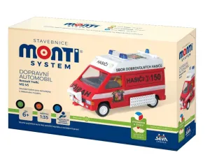 Monti Brigade-Renault Trafic Stavebnica 1: 3 v krabici 22x16x5cm