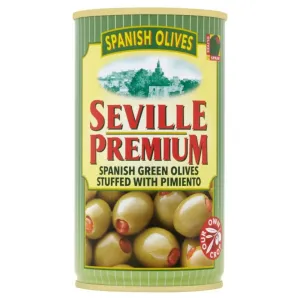 Seville premium Zelené olivy s papričkou 350 g #1557529