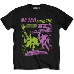 Sex Pistols tričko Japanese Poster Čierna XL