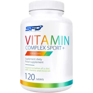 SFD Nutrition Vitamin Complex Sport+ komplexný multivitamín pre športovcov 120 tbl