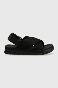 Sandále Shaka dámske, čierna farba, na platforme #7480077