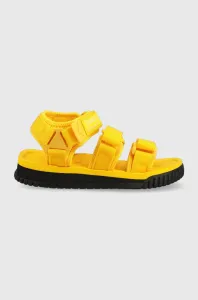 Sandále Shaka dámske, žltá farba, #171383