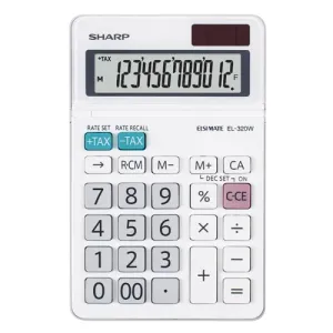 SHARP - Kalkulačka stolová SH-EL320W