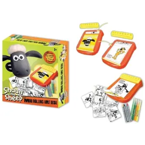 Shaun the Sheep – Rolovacie omaľovánky s pastelkami Ovečka Shaun