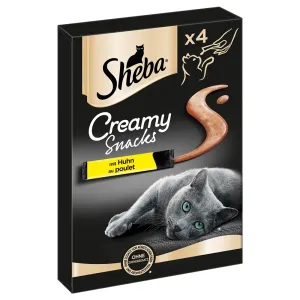 Sheba Creamy Snacks, 3 x balenie -  2 + 1 zdarma!  - kuracie (12 x 12 g)