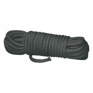 Bondage lano - 7m (čierne)