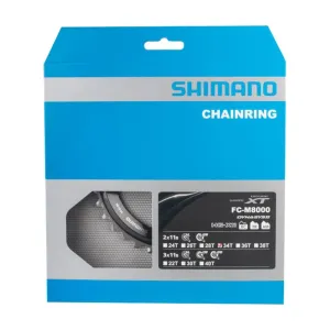 SHIMANO prevodník - DEORE XT M8000 34 - čierna