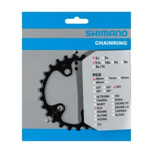 Shimano SLX Chainring 26T for FC-M7000 24T (for 36-26T) - Y1VG26000