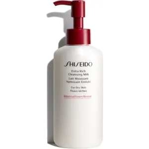 Shiseido Essentials Extra Rich 125 ml čistiace mlieko pre ženy na zmiešanú pleť; na dehydratovanu pleť; na citlivú a podráždenú pleť