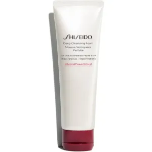 Shiseido Essentials Deep 125 ml čistiaca pena pre ženy na normálnu pleť; na mastnú pleť; na problematickú pleť s akné