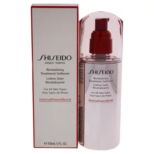 Shiseido Softeners Revitalizing Treatment Softener 150 ml pleťová voda a sprej na veľmi suchú pleť; na rozjasnenie pleti; na dehydratovanu pleť