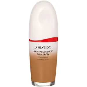 Shiseido Revitalessence Skin Glow Foundation ľahký make-up s rozjasňujúcim účinkom SPF 30 odtieň Bronze 30 ml