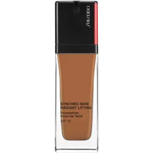 Shiseido Synchro Skin Radiant Lifting Foundation rozjasňujúci liftingový make-up SPF 30 odtieň 460 Topaz 30 ml