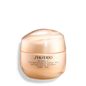 Shiseido Benefiance Overnight Wrinkle Resisting Cream 50 ml nočný pleťový krém W na veľmi suchú pleť; spevnenie a lifting pleti; na unavenú pleť