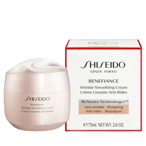 Shiseido Benefiance Wrinkle Smoothing Cream 75 ml denný pleťový krém pre ženy na veľmi suchú pleť; proti vráskam; spevnenie a lifting pleti