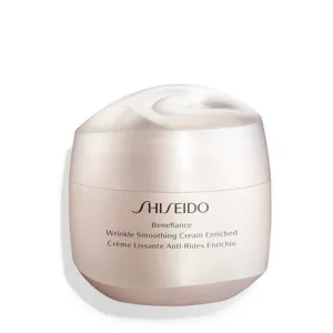 Shiseido Benefiance Wrinkle Smoothing Cream Enriched 75 ml denný pleťový krém pre ženy na zmiešanú pleť; proti vráskam; spevnenie a lifting pleti