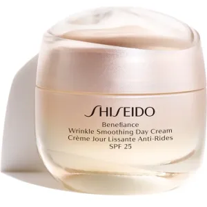 Shiseido Benefiance Wrinkle Smoothing SPF25 50 ml denný pleťový krém pre ženy na veľmi suchú pleť; proti vráskam; spevnenie a lifting pleti