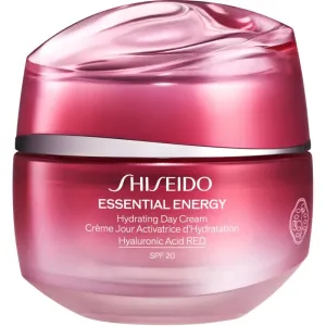 Shiseido Essential Energy Hydrating Day Cream SPF20 50 ml denný pleťový krém pre ženy na dehydratovanu pleť