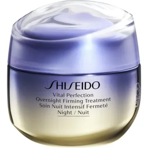 Shiseido Vital Perfection Overnight Firming Treatment 50 ml nočný pleťový krém na veľmi suchú pleť; proti vráskam; spevnenie a lifting pleti