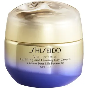 Shiseido Vital Perfection Uplifting and Firming Cream SPF30 50 ml denný pleťový krém proti vráskam; na rozjasnenie pleti; spevnenie a lifting pleti