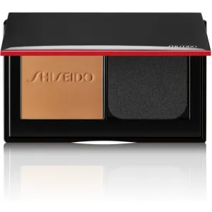 Shiseido Synchro Skin Self-Refreshing Custom Finish Powder Foundation 9 g make-up pre ženy 350 Maple na veľmi suchú pleť