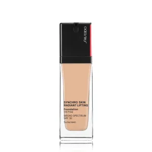 Shiseido Synchro Skin Radiant Lifting Foundation SPF30 - 220 dlhotrvajúci make-up pre zjednotenú a rozjasnenú pleť 30 ml