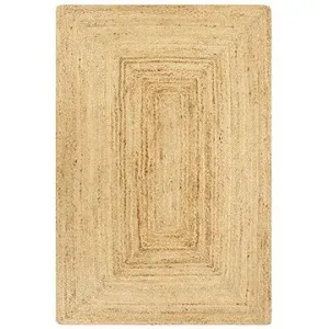 Ručne vyrábaný koberec juta prírodný 160 × 230 cm