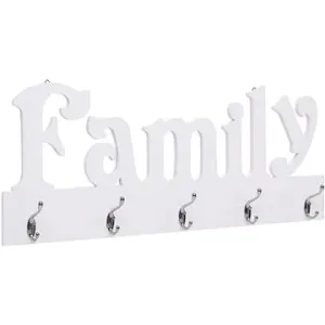 Nástenný vešiak FAMILY 74 × 29,5 cm