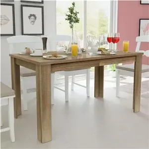 Jedálenský stôl 140 × 80 × 75 cm dub