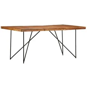 Jedálenský stôl 180 × 90 × 76 cm masívne akáciové drevo 282881