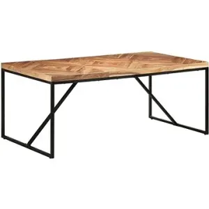 Jedálenský stôl 180 × 90 × 76 cm masívny, akácia a mangovník 323552