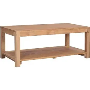 Konferenčný stolík 100 × 50 × 40 cm masívne teakové drevo