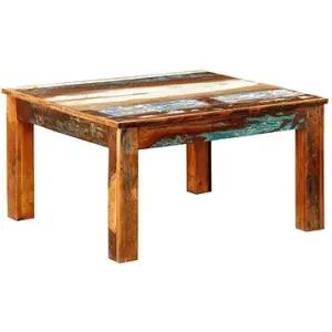 Konferenčný stolík štvorcový, recyklované drevo