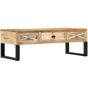 SHUMEE - Konferenčný stolík 110 × 50 × 38 cm masívne mangovníkové drevo, 282760