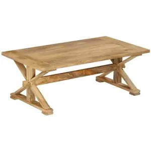 SHUMEE - Konferenčný stolík 110 × 60 × 40 cm masívne mangovníkové drevo, 247117