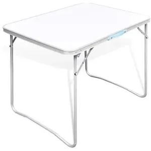 Skladací kempingový stôl s kovovým rámom 80 × 60 cm #8981048