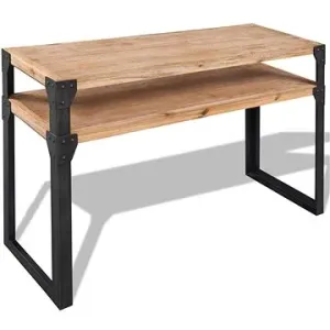 Konzolový stolík z masívneho akáciového dreva 120 × 40 × 85 cm